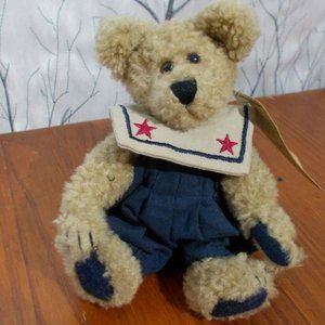 RARE VTG  BOYDS TEDDY BEAR Collectibles Size 8"
